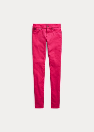 Jeans Polo Ralph Lauren Mujer Rosas - Tompkins Stretch Skinny - EULZR2501